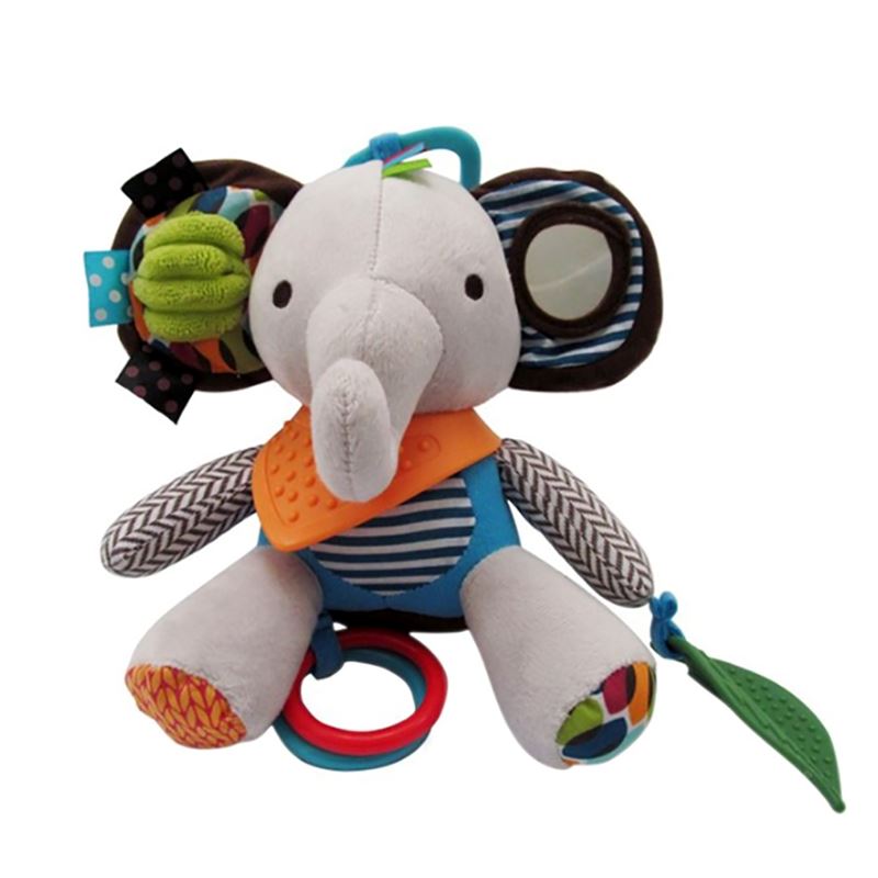 Brinquedo Mordedor Cognitivo Anti Stress 0 Loja Click Certo Elefante 