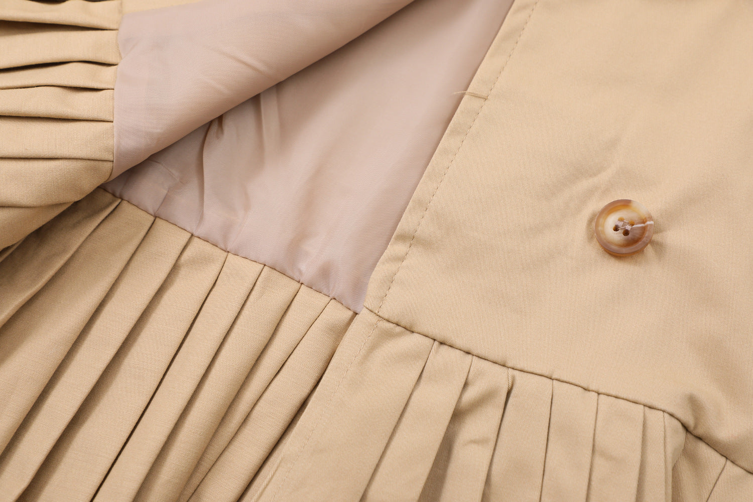 Jaqueta Infantil Vestidinho Plíssado