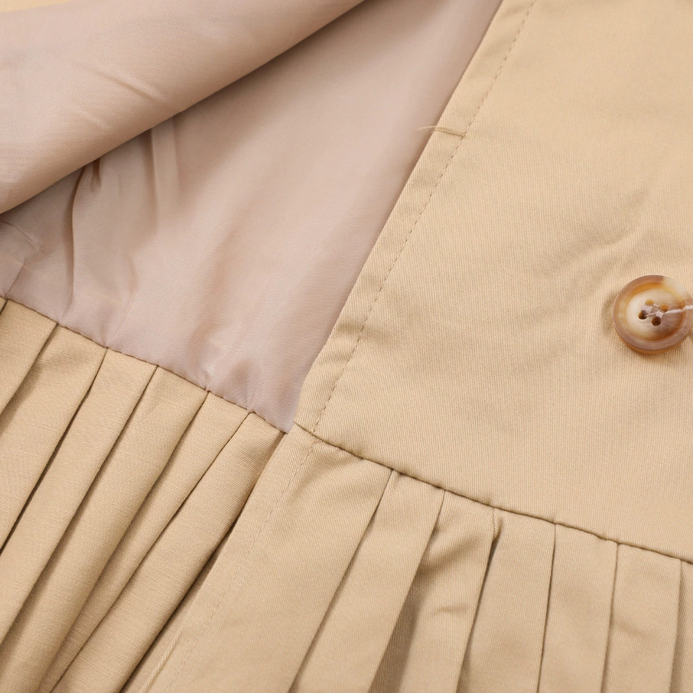 Jaqueta Infantil Vestidinho Plíssado