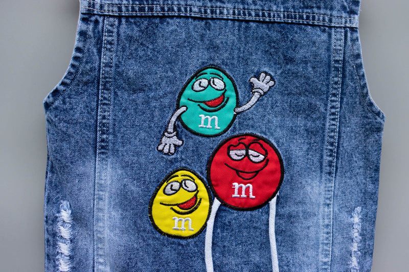 Colete Jeans Infantil Jeans MM´s