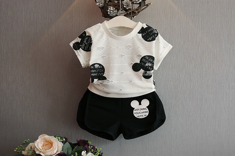 Conjunto Infantil Feminino Mickey Mouse