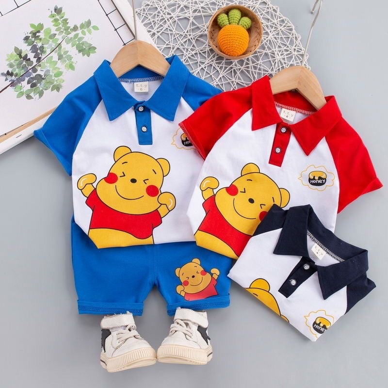 Conjunto Infantil Masculino Ursinho Pooh