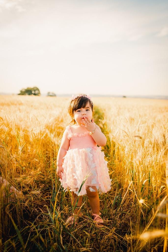 Vestido Infantil Asa Borboletinhas