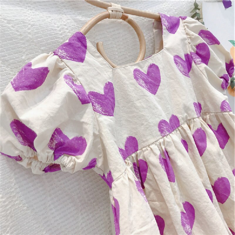 Vestido Infantil Coraçõeszinhos