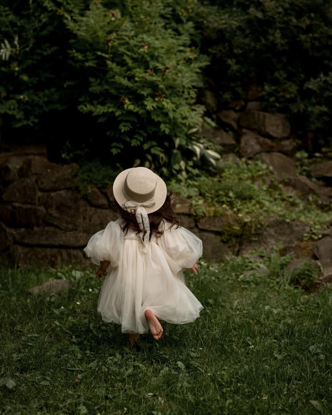 Vestido Infantil Tule Florzinhas