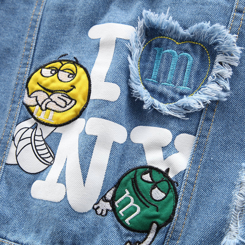 Jaqueta Infantil Jeans MM´S