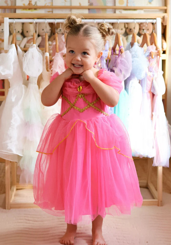 Vestido Infantil Princesa Brilhante