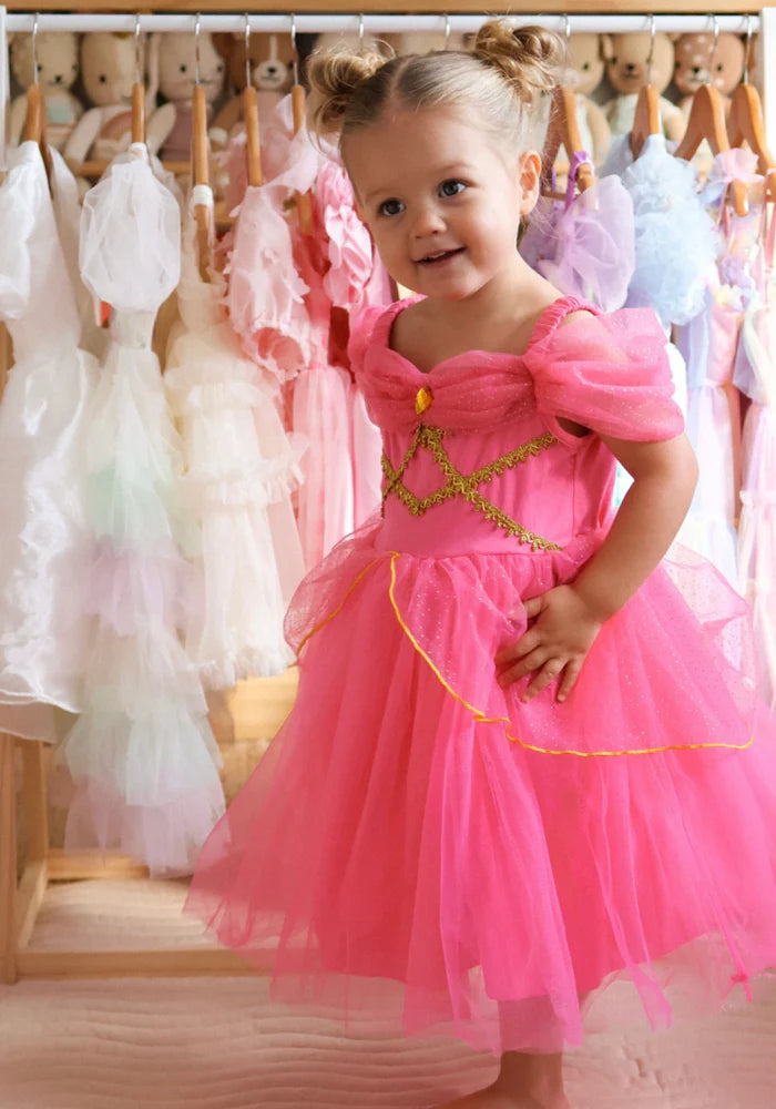 Vestido Infantil Princesa Brilhante