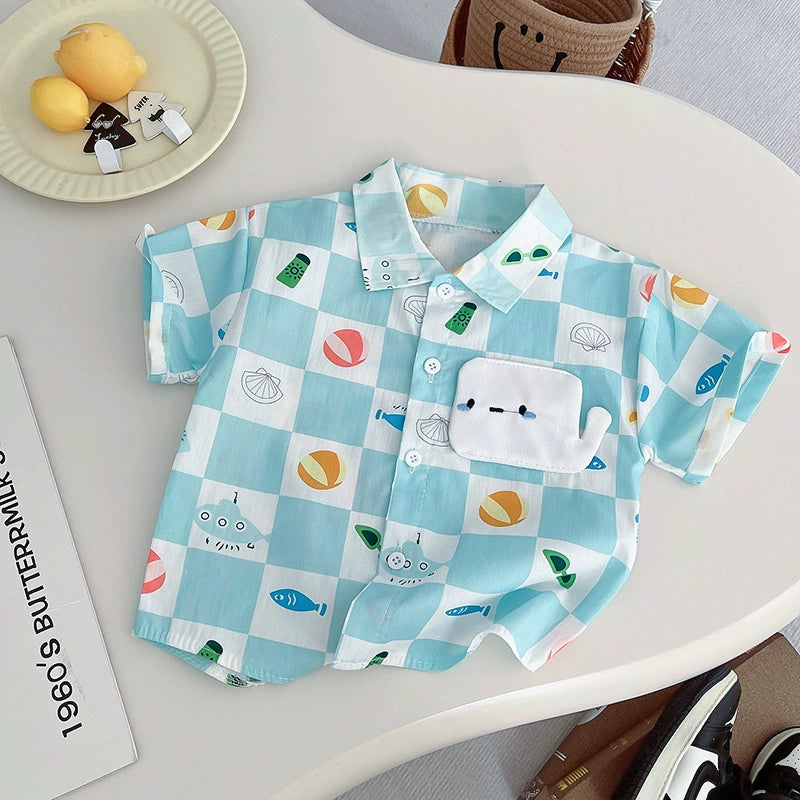 Conjunto Infantil Baleia e Jeans