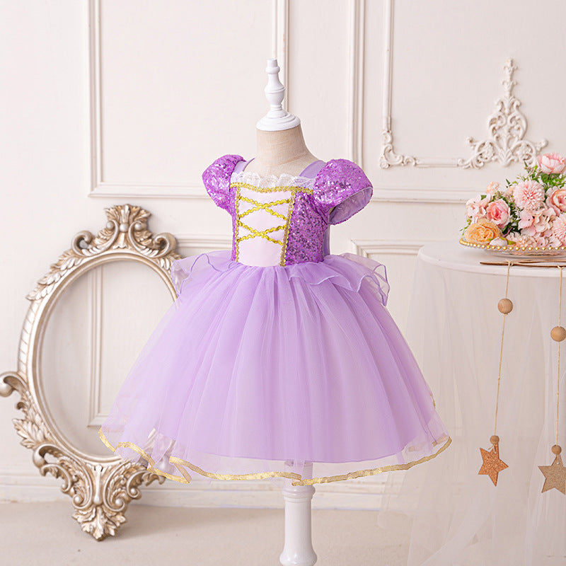 Vestido Infantil Princesa Sophia