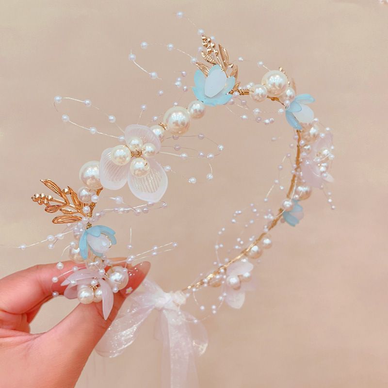 Tiara Infantil Flores