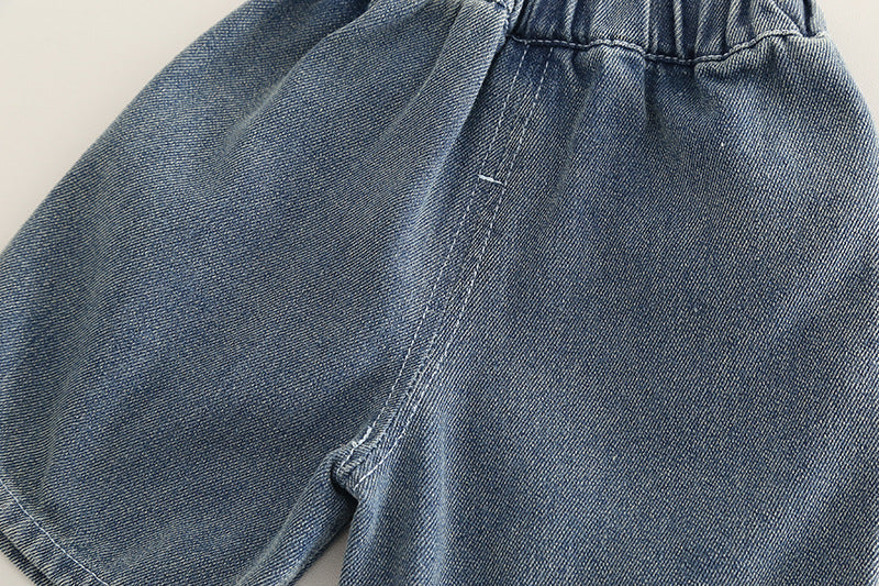 Conjunto Infantil Masculino Letras e Jeans