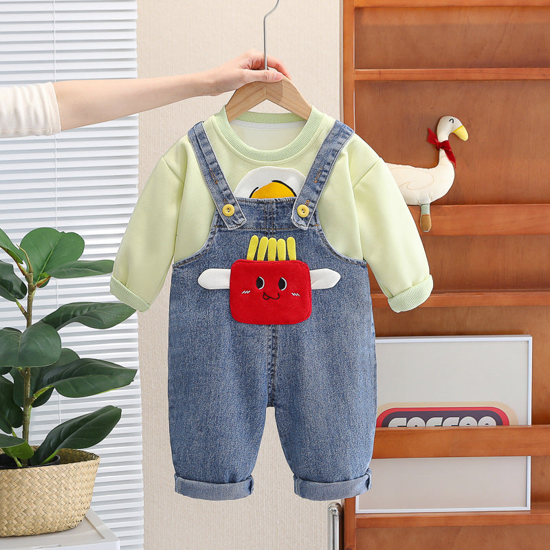 Conjunto Infantil Batatinha e Smilley