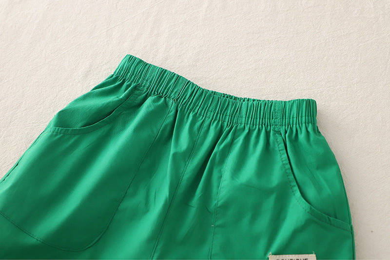 Conjunto Infantil Masculino Animais Bolsinho