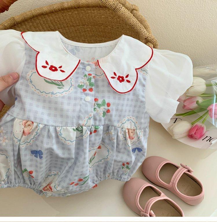 Body Infantil Feminino Florzinhas