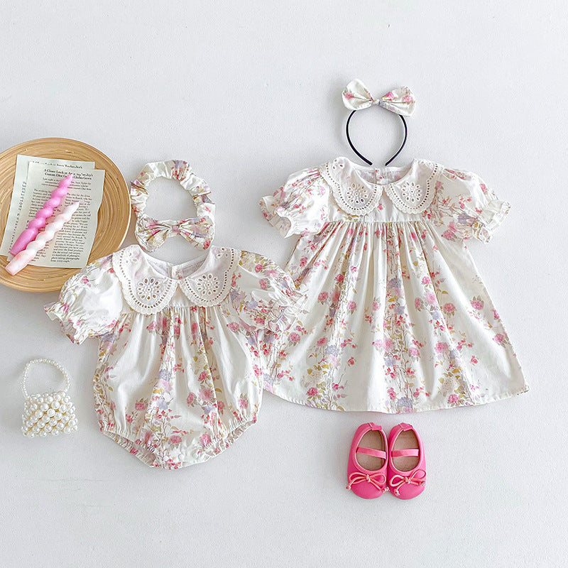 Body Infantil Feminino Florzinhas