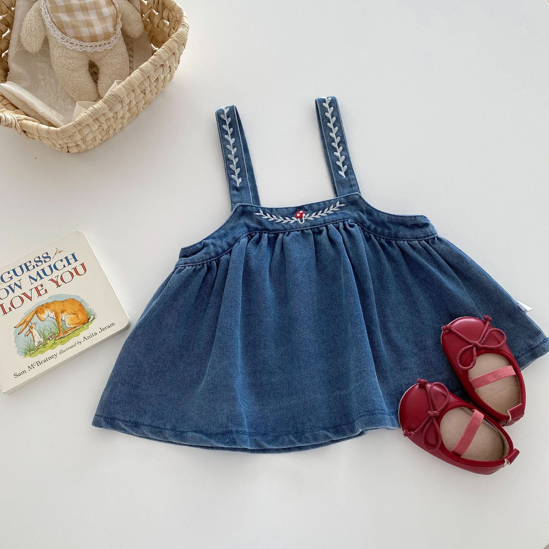 Conjunto Infantil Feminina Coelhinho e Jeans