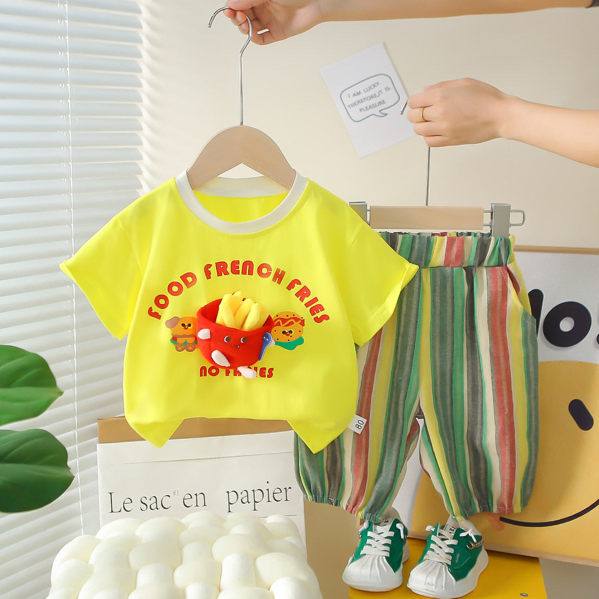 Conjunto Infantil Masculino Lístras Batatinha