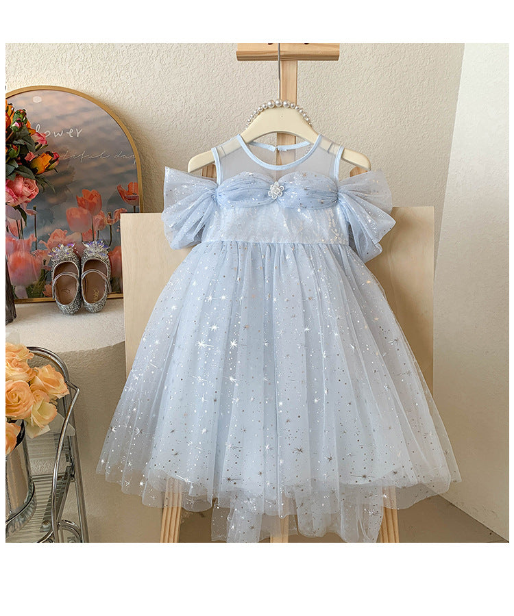 Vestido Infantil Princesa Brilhante