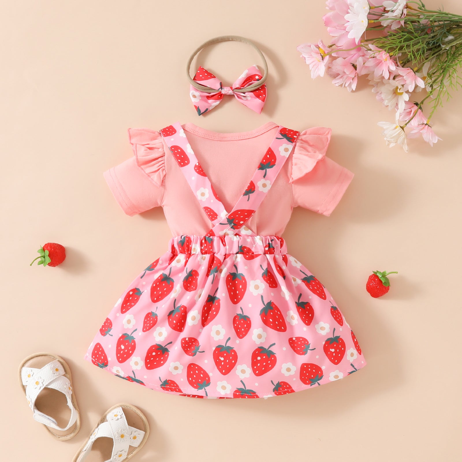 Conjunto Infantil Feminino Moranguinhos