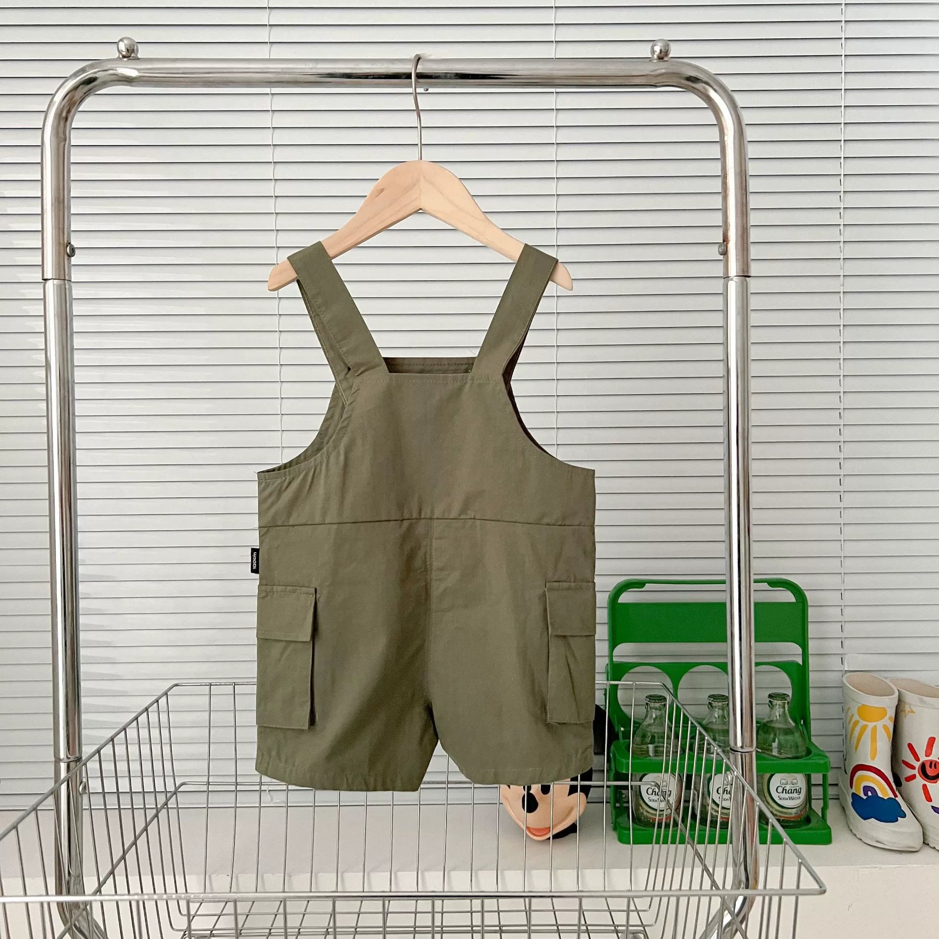 Jardineira Infantil Enjoy Bolsinho