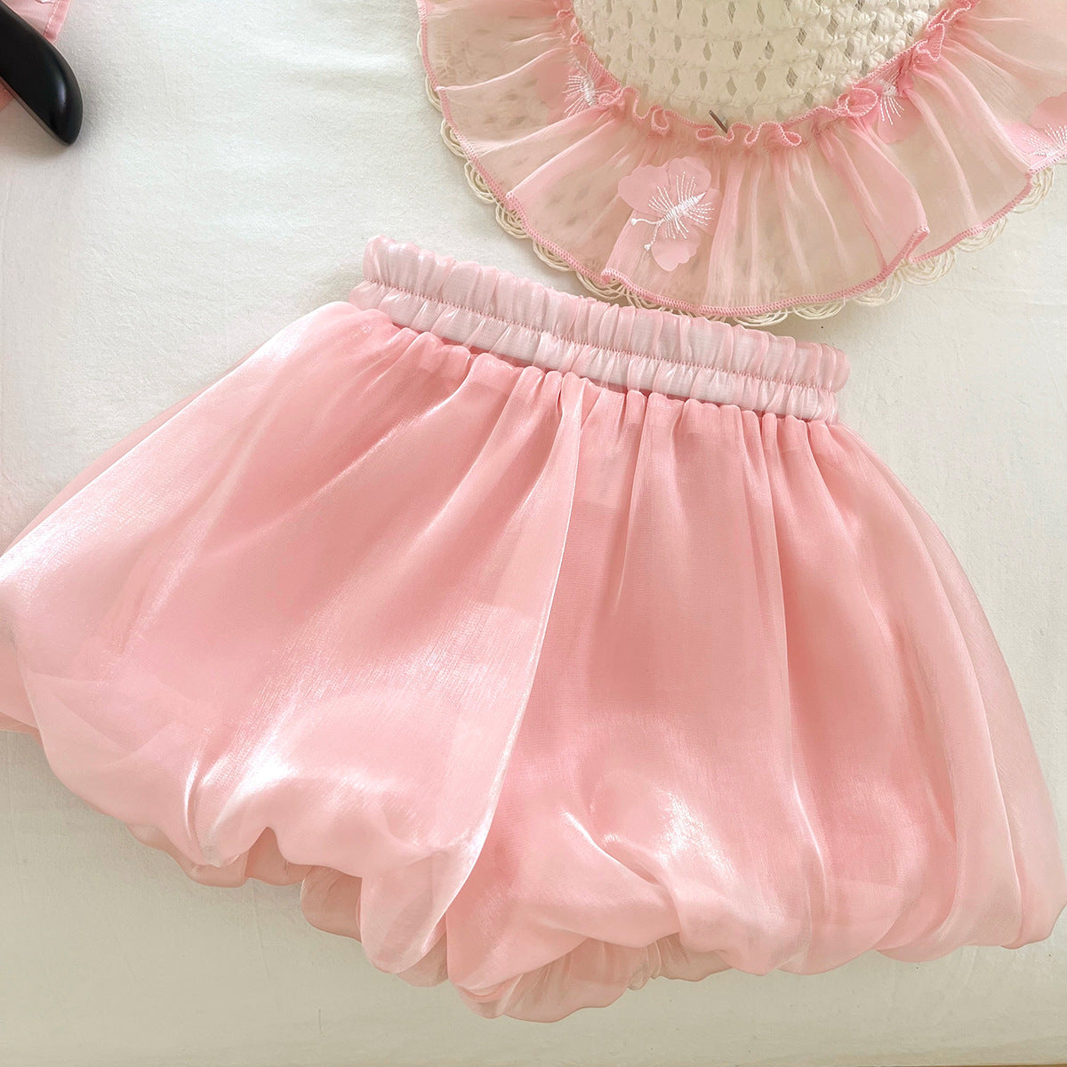 Conjunto Infantil Renda Borboletinhas