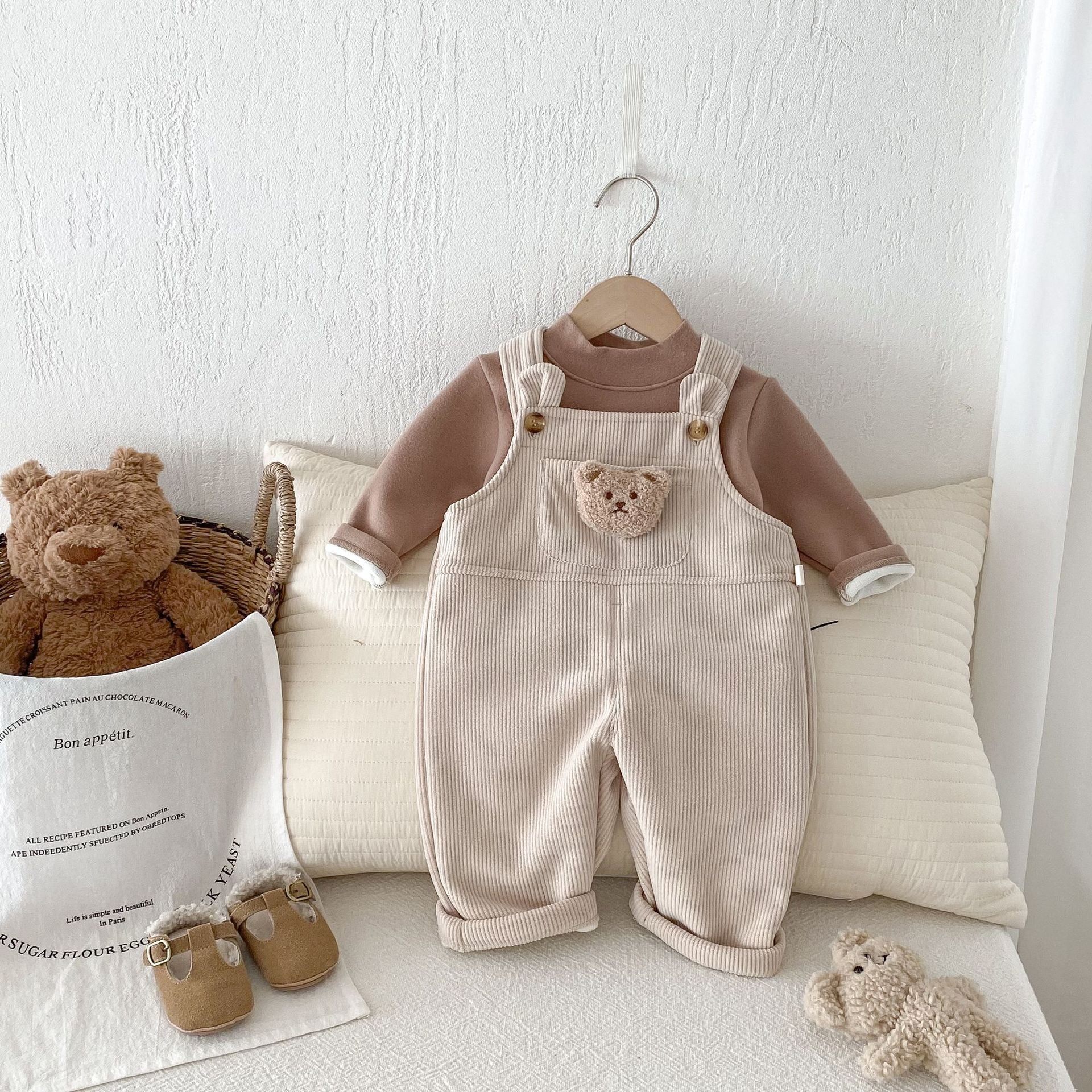 Macacão Infantil Ursinho Cotelê