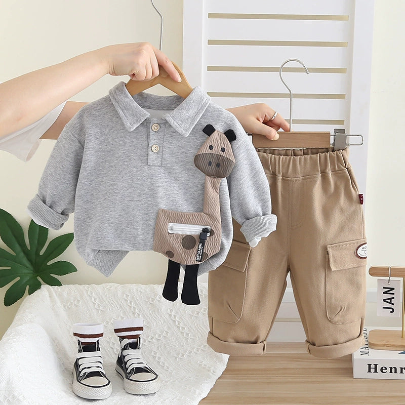 Conjunto Infantil Masculino Girafinha