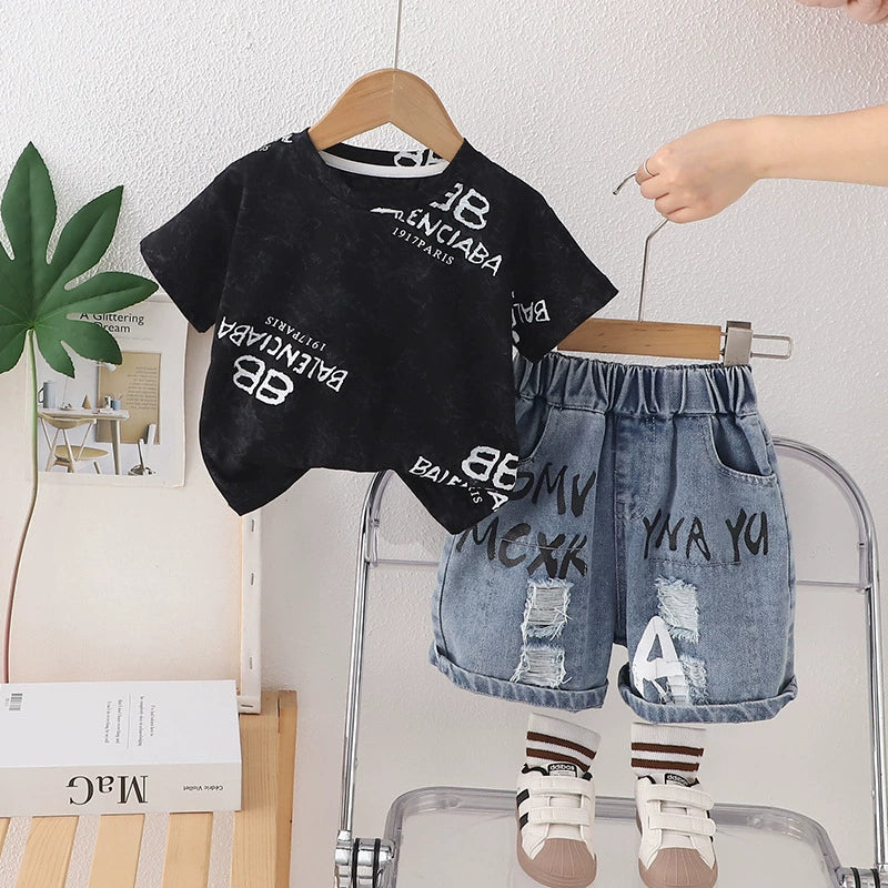 Conjunto Infantil Masculino BB e Jeans