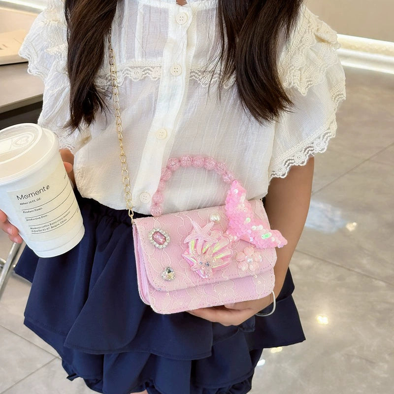Bolsa Infantil Feminina Sereia