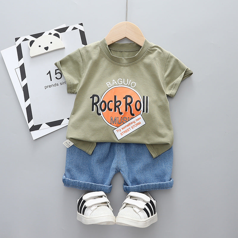 Conjunto Infantil Masculino Rock Roll