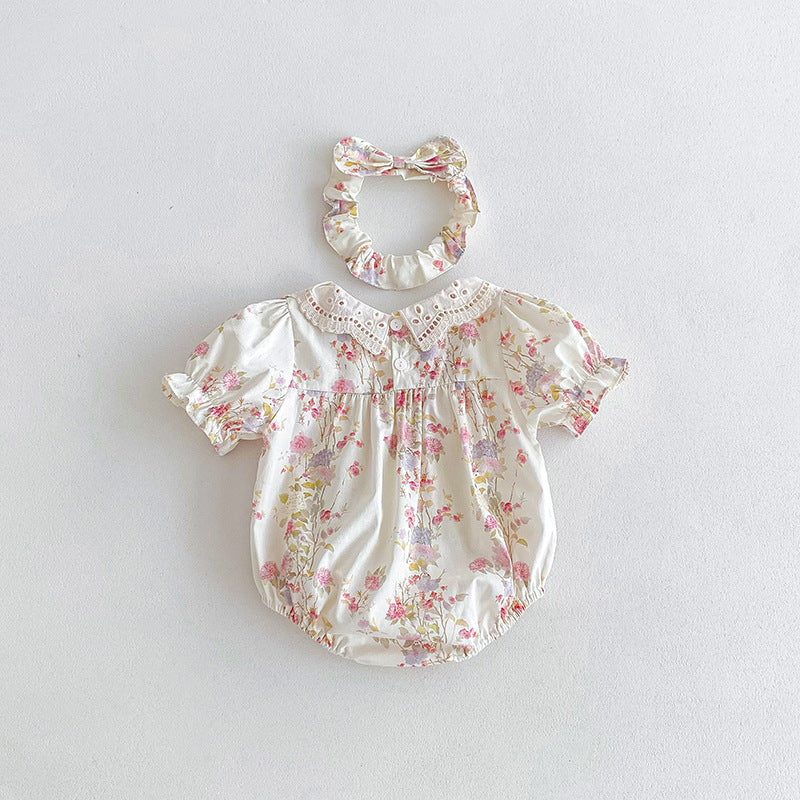 Body Infantil Feminino Florzinhas