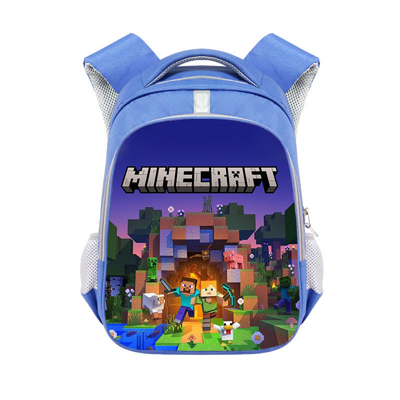 Mochila Escolar Infantil Minecraft