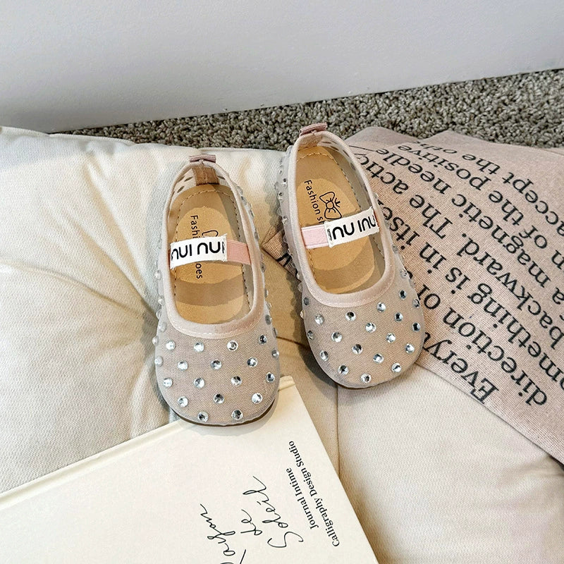 Sapato Infantil Feminino com Strass