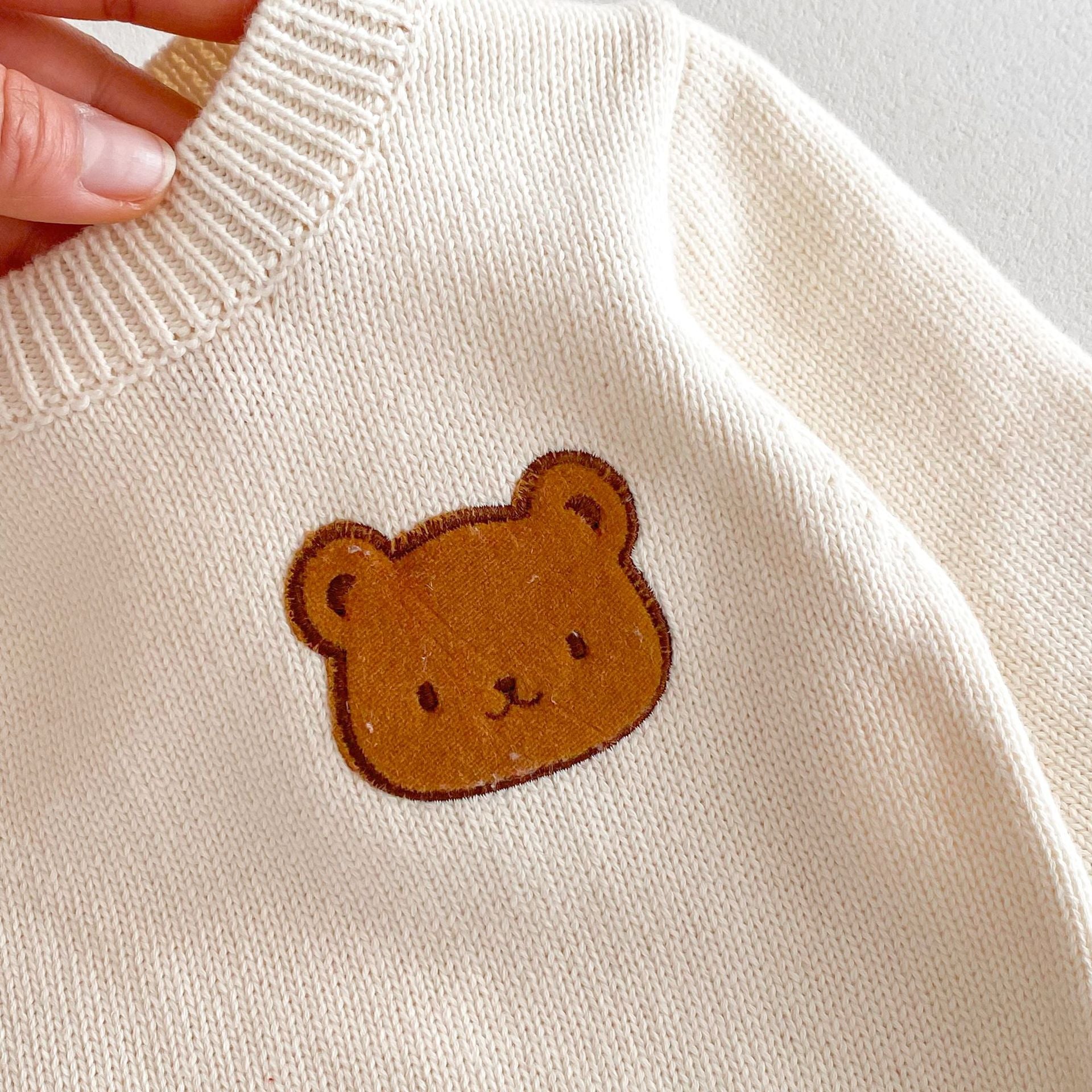 Blusa de Tricõ Ursinho