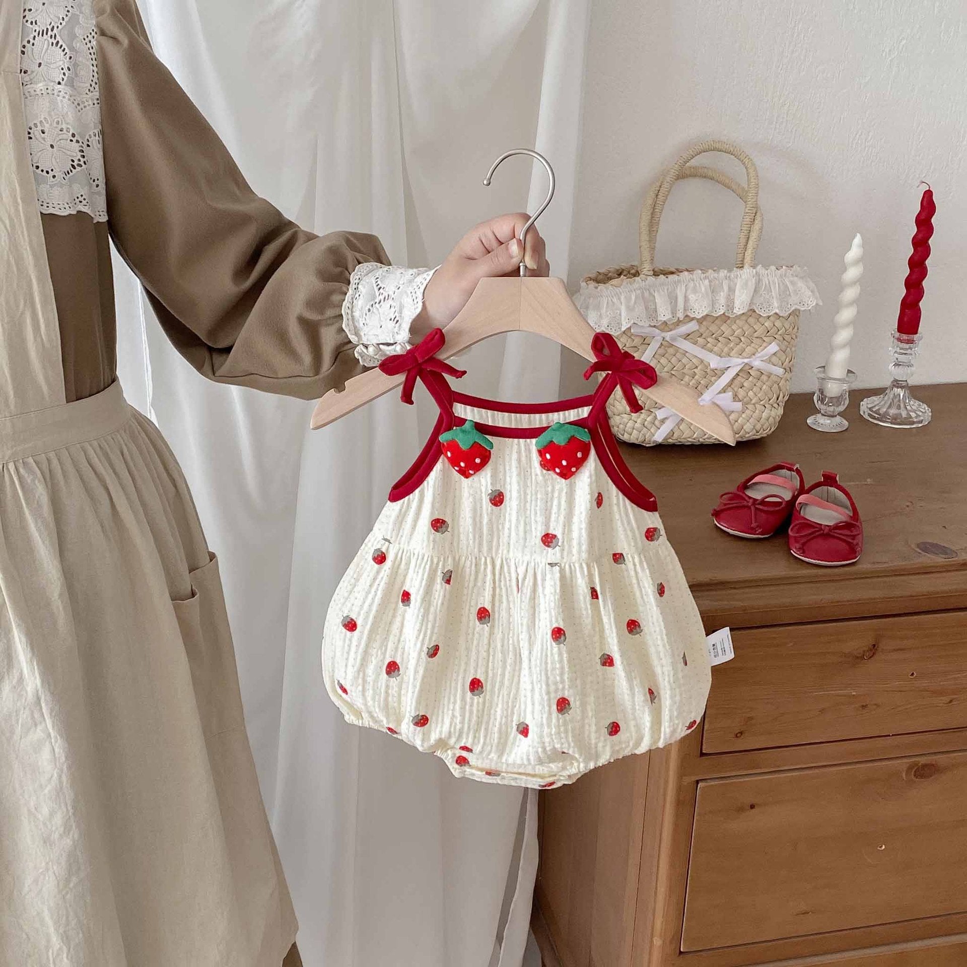 Body Infantil Feminino Moranguinhos