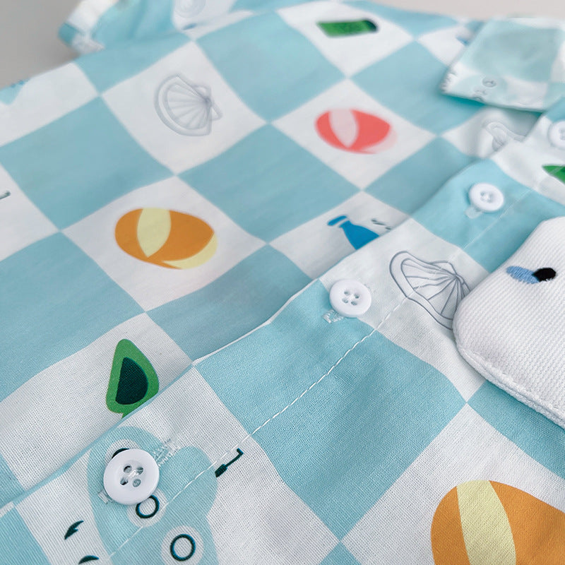 Conjunto Infantil Baleia e Jeans