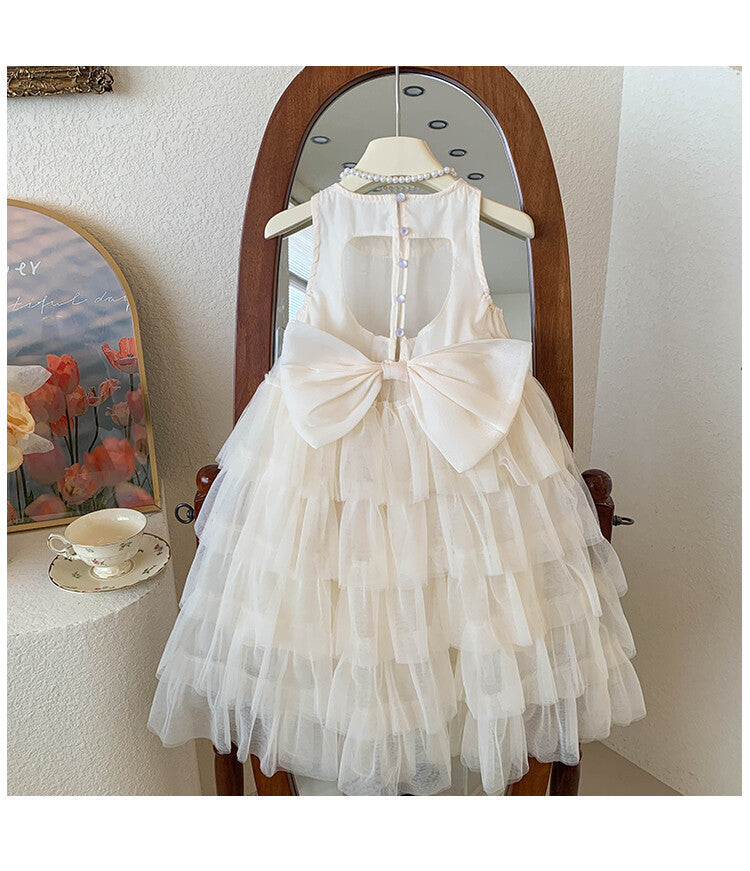 Vestido Infantil Tule Camadas