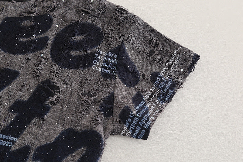 Conjunto Infantil Masculino Letras e Jeans