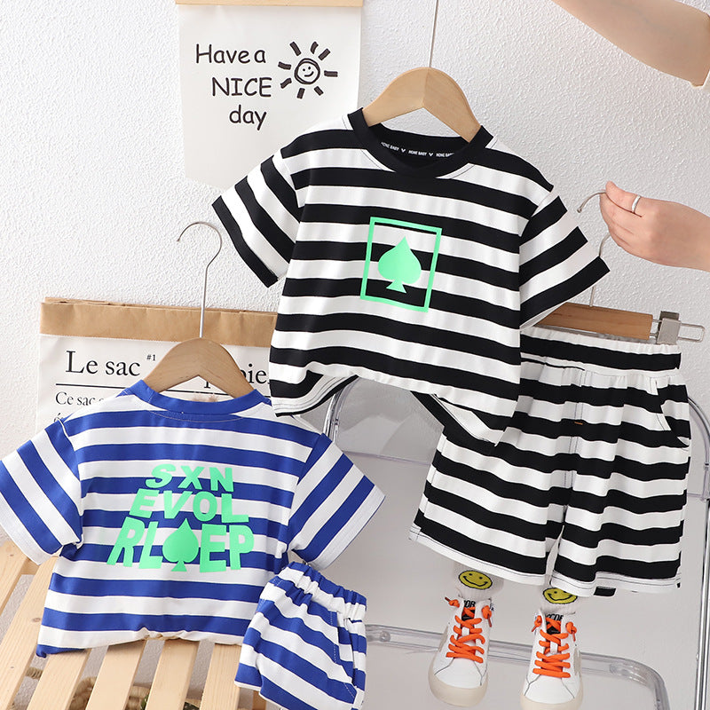 Conjunto Infantil Verão Masculino Lístras