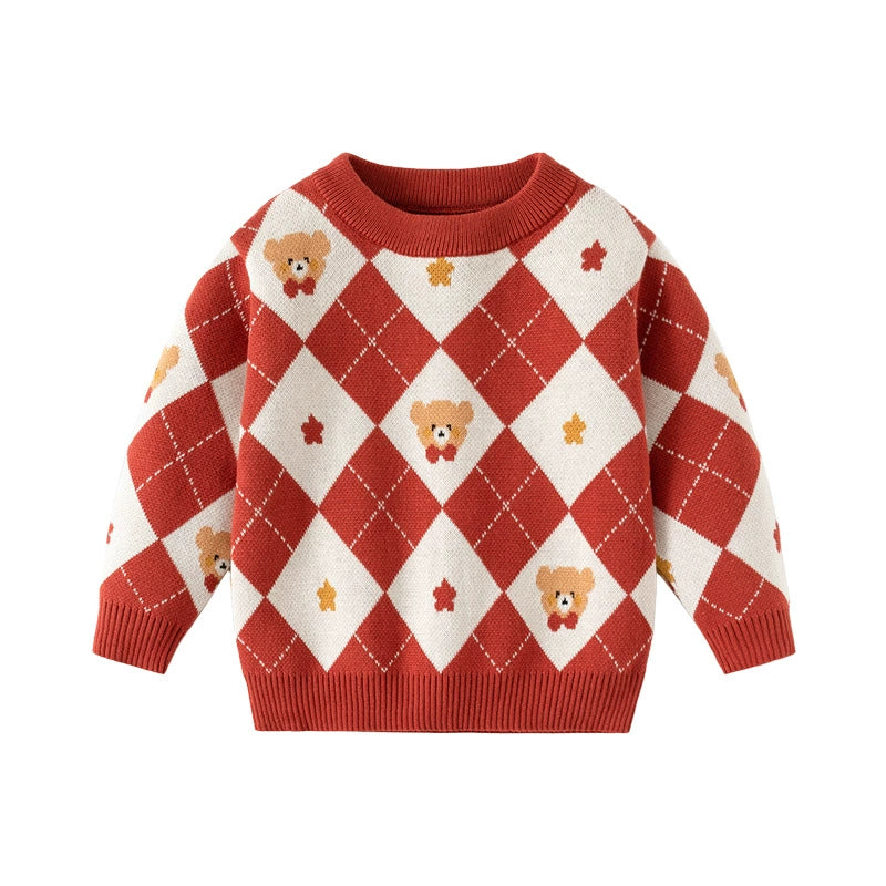 Suéter Infantil Tricô Ursinho