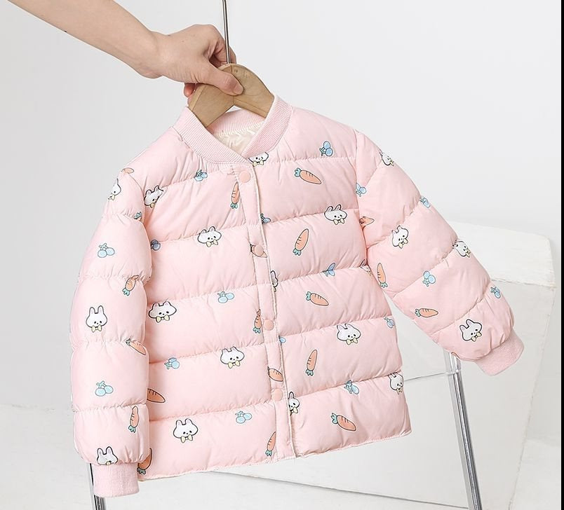 Jaqueta Infantil Inverno Estampas Bichinhos