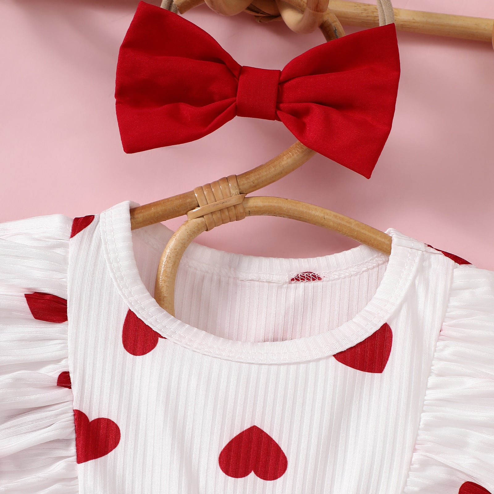 Body Infantil Feminino Love Lacinho