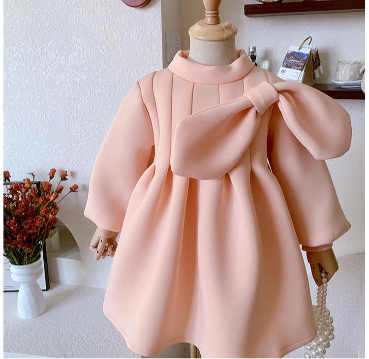 Vestido Infantil Elegante Lacinho