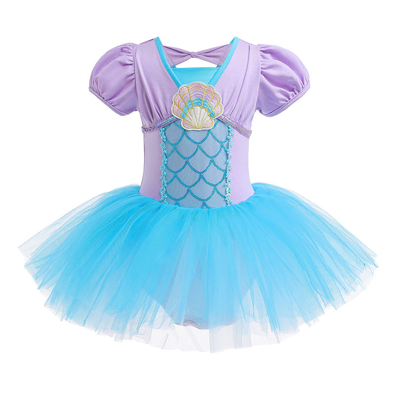 Vestido Infantil  Princesa Sereia