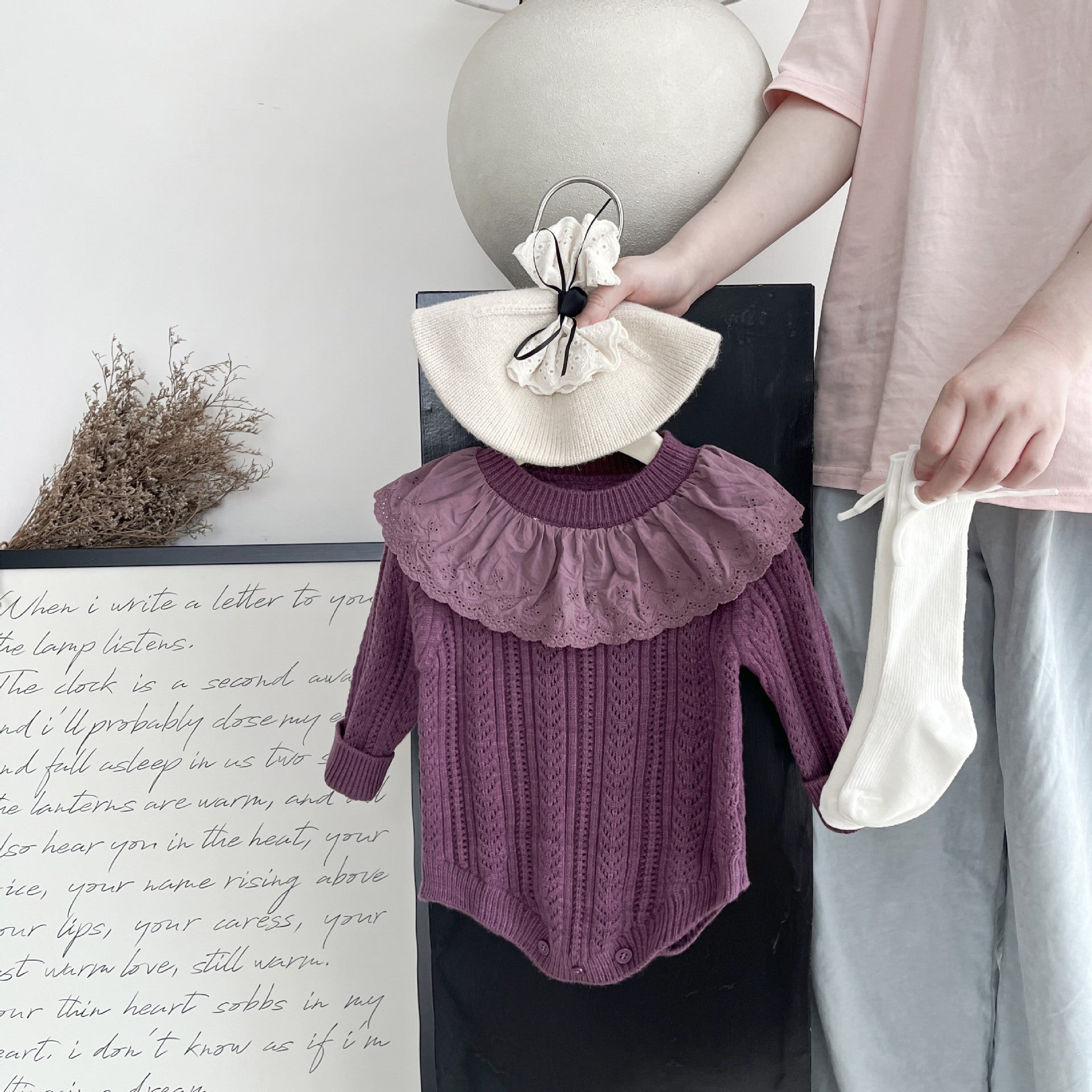 Body Infantil Feminino Roxo Golinha