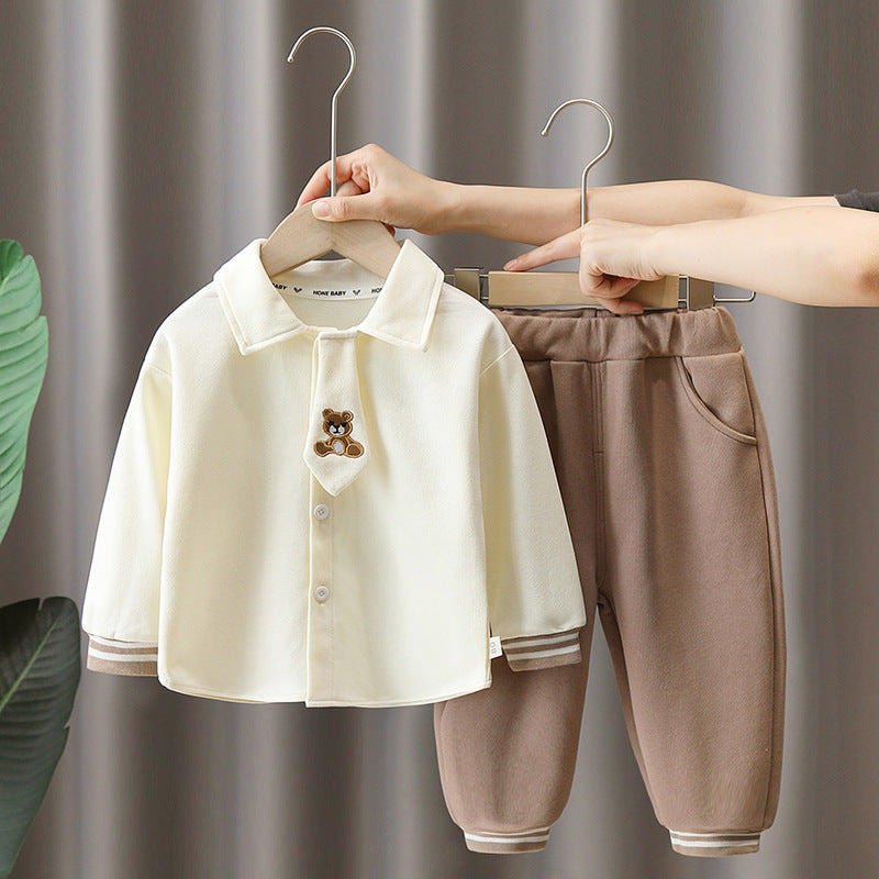 Conjunto Infantil Masculino  3 Peças Gravatinha