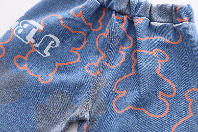 Conjunto Infantil Jeans 3 Peças