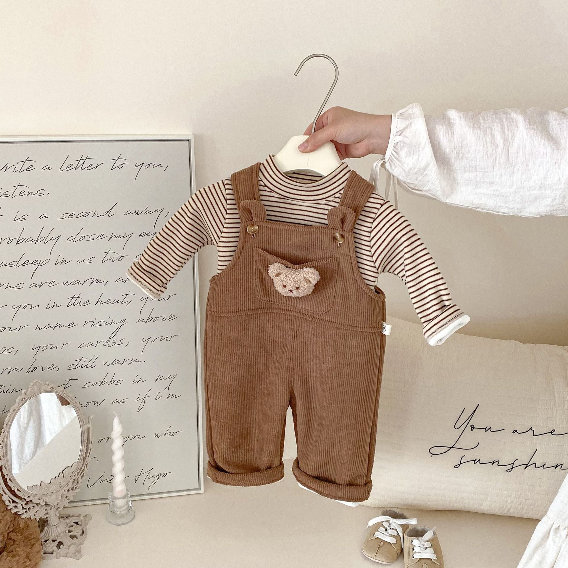 Macacão Infantil Ursinho Cotelê