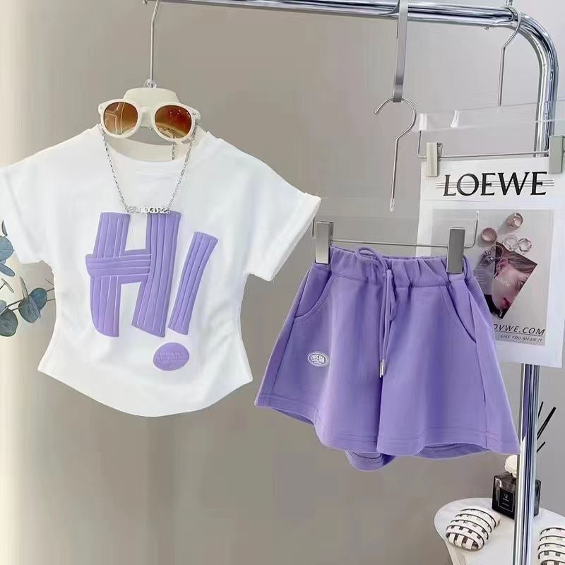 Conjunto Infantil Feminino H! Verão